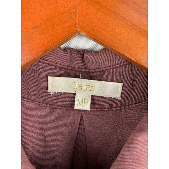 Laju Sleeveless Button-Down Blouse MP Rayon Mauve - Picture 3 of 4